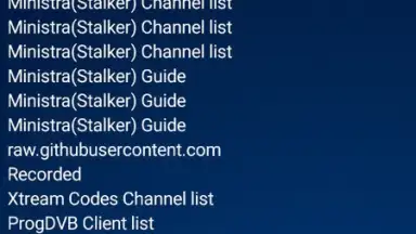 Screenshot von ProgTV 8