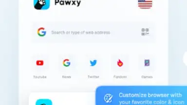 Screenshot von Pawxy: Private VPN Browser 8