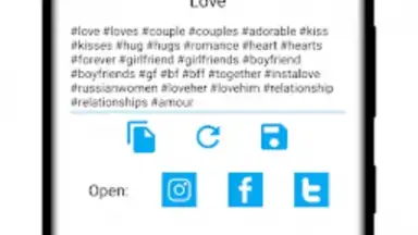 Screenshot von HashTags 3