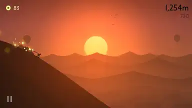 Screenshot von Alto's Odyssey 2