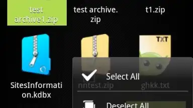 Screenshot von AndroXplorer 6