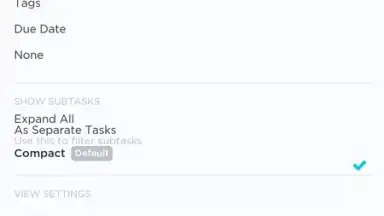 Screenshot von ClickUp (Old) 10