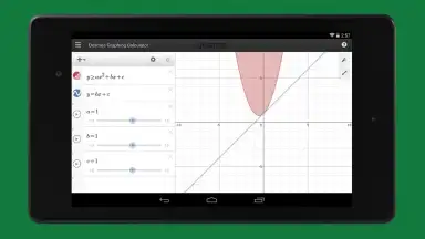Screenshot von Desmos 2