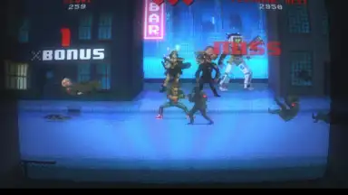 Screenshot von Kung Fury: Street Rage 2