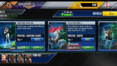 Screenshot von NBA 2K Mobile 9