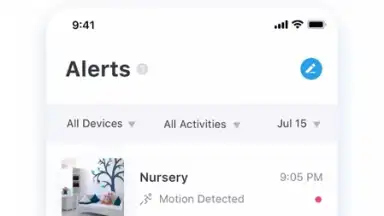 Screenshot von YI IoT 9