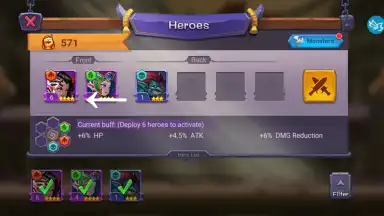 Screenshot von Tap Heroes: Clicker War 7
