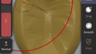 Screenshot von Nomad Sculpt 4
