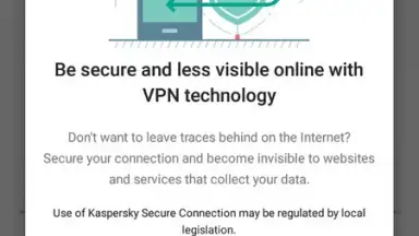 Screenshot von Kaspersky Fast Secure VPN 2