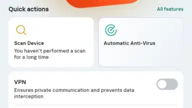 Screenshot von Kaspersky Antivirus & VPN 1