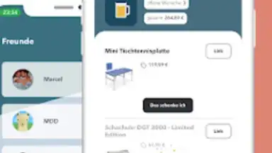 Screenshot von Wishlists 6