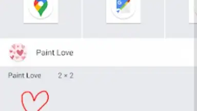 Screenshot von Paint Love - widget for couple 2