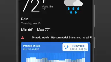 Screenshot von NOAA Weather Radar 27