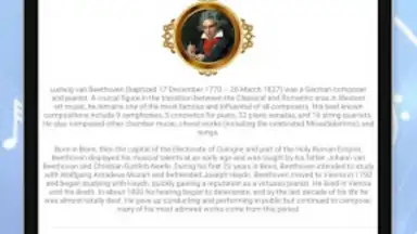Screenshot von Ludwig van Beethoven Music 2