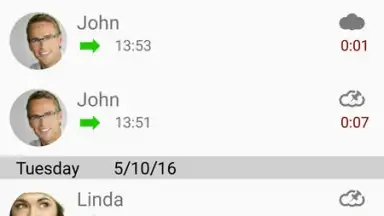 Screenshot von Automatic Call Recorder 3