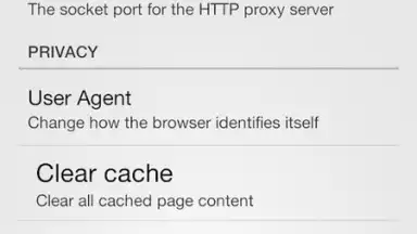 Screenshot von Orweb: Private Web Browser 12
