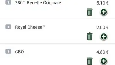 Screenshot von McDo+ 2