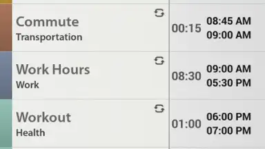 Screenshot von Schedule Planner Classic 6