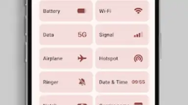 Screenshot von iOS 17 Status Bar 2