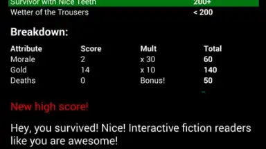 Screenshot von Rogue's Choice 5