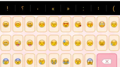 Screenshot von Decoration Text Keyboard 7