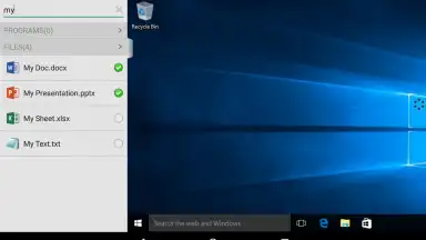 Screenshot von VMware Horizon Client 1