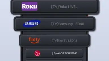 Screenshot von Universal TV Remote for Roku & All TV 8