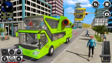 Screenshot von Flying Bus 3