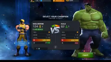Screenshot von Marvel Contest of Champions 2