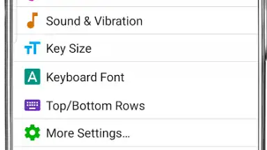 Screenshot von Classic Big Keyboard 3