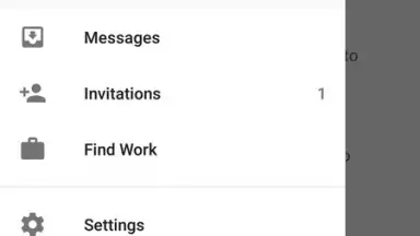 Screenshot von Upwork 1