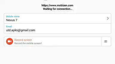 Screenshot von Mobizen Screen Recorder 6