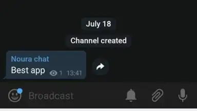 Screenshot von Noura Chat 20