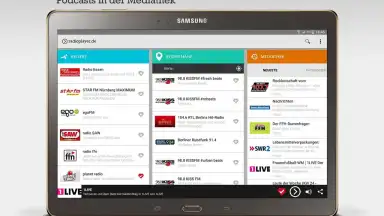 Screenshot von radioplayer 9