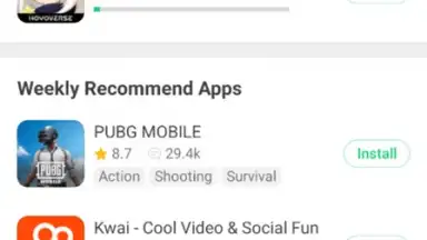 Screenshot von APKPure 2