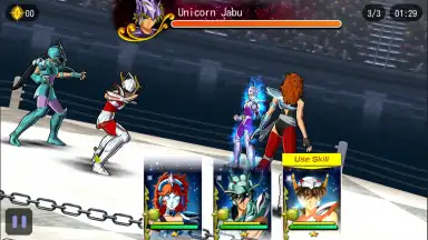 Screenshot von SAINT SEIYA COSMO FANTASY 4