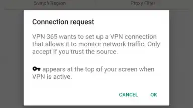 Screenshot von VPN 365 3