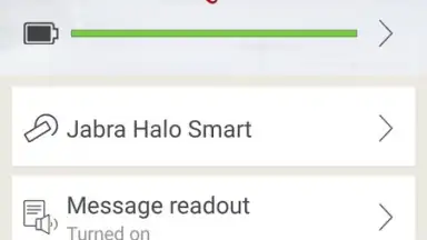 Screenshot von Jabra Assist 7
