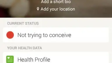 Screenshot von Glow - Period Tracker 1