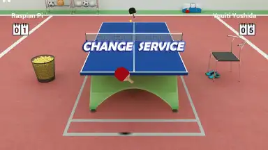 Screenshot von Virtual Table Tennis 4