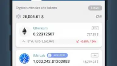 Screenshot von iMe Messenger & Crypto Wallet 4