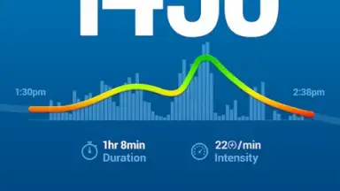Screenshot von Nike+ FuelBand 3