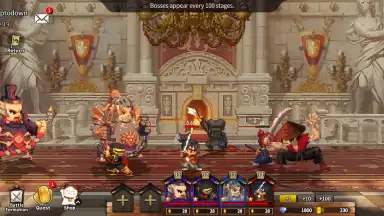 Screenshot von Tiny Samurai Showdown 1