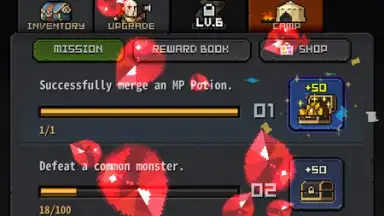 Screenshot von BarbarianMerge 4