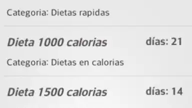 Screenshot von Diets for losing weight 9