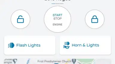Screenshot von NissanConnect Services 1