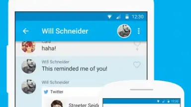 Screenshot von GroupMe 17