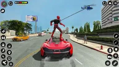 Screenshot von Spider Rope Hero - Crime Game 5