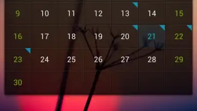 Screenshot von GO Calendar Widget 6