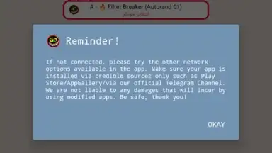 Screenshot von BD NET VPN 1